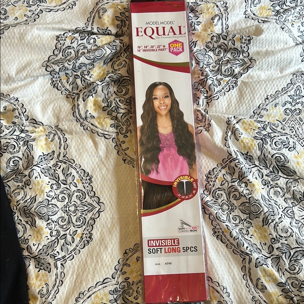 Equal Invisible Soft Long Hair Extensions - Brown